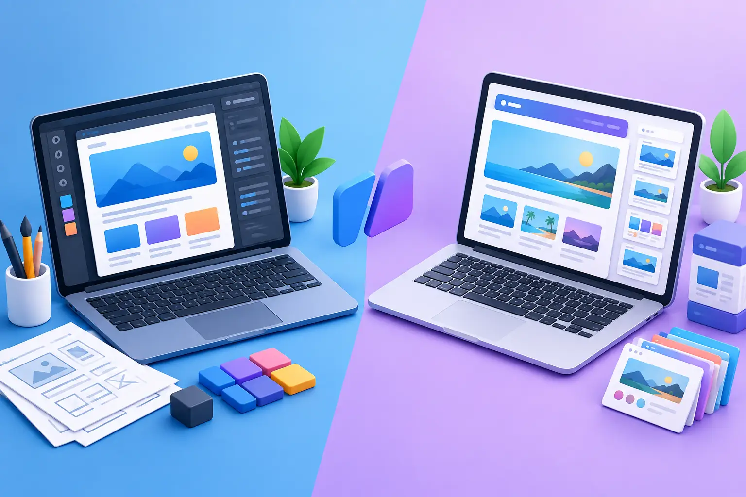 Custom Website vs Template Website Compared